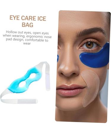 FOMIYES Hot and Cold Eye Mask Ice Eye for Puffy Eyes & Headaches Comfortable Eye Mask Cold Compress Eye Cover Cooling Eye Ice Compress Eye Gel Pvc To Sleep - Buy Online on GoSupps.com