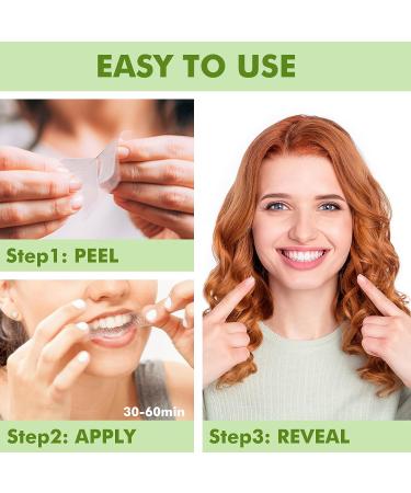 Sierra Clean Teeth Whitening Strips - 14 Treatments | Fast & Enamel Safe | Dentist Recommended - Remove Coffee, Tea, and Smoking Stains | 28 Count - Buy Online on GoSupps.com