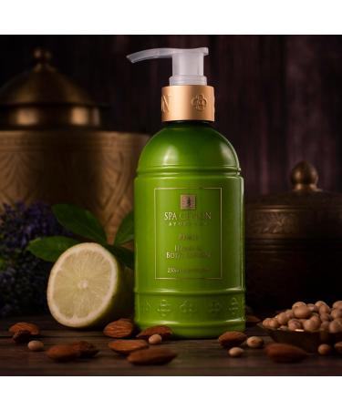 SPA CEYLON Peace Hand and Body Lotion | Calming Herbal Moisturizer with Coconut Almond & Lemongrass | Gentle for All Skin Types | Vegetarian & Ethical eCommerce - Buy Online on GoSupps.com