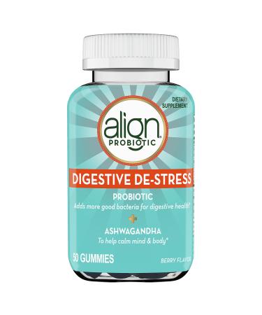 Align Probiotic Digestive De-stress with Ashwagandha - 50 Gummies