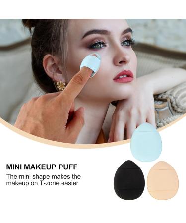 Uonlytech 6pcs Fingertip Mini Makeup Sponge Set - Foundation & Powder Puffs for Easy Application - Wet & Dry Beauty Tools for Women - Buy Online on GoSupps.com