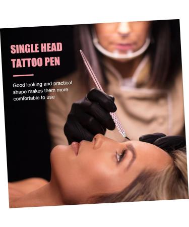 Mikinona Eyebrow Needle Pen 2pcs Embroidery Pen Brow Pencil Eyebrow Pen Embroidered Tattoos Tool Fogging Manual Pen 1 count (Pack of 1) Black - Buy Online on GoSupps.com