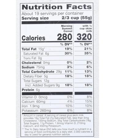 General Mills Morning Summit Maple Berry Cereal 38oz - Delicious and Nutritious Breakfast Option - Buy Online on GoSupps.com