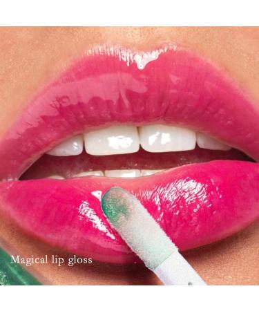 Non-Sticky Changing Lip Gloss | Moisturizing Lip Oil for Dry Lips | Nourishing Glossy Finish | Big Brush Applicator Color 00 - Buy Online on GoSupps.com