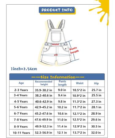 KIDSCOOL SPACE Little Girl Big Ripped Denim Shortalls 7-8 Years Blue-2034 - Buy Online on GoSupps.com