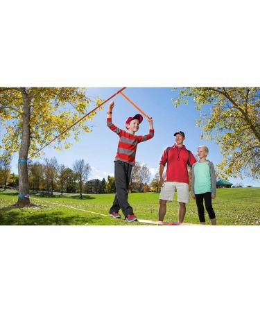 Slackline Industries Play Line - 50ft Kit for Beginners with Help Line, Ratchet & Tree Protectors in Reusable Packaging - Buy Online on GoSupps.com