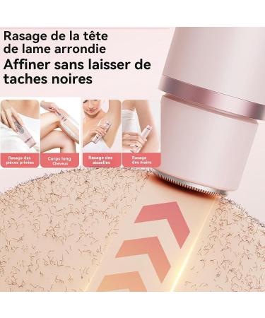 Razor De Go Soyeux Rasoir Double T te 2 En 1 Femmes De Coupe-bikini Imperm ables Avec Des Lames De Pr cision Lisses Mat riau Robuste Rose Pour Les Jambes Le Visage Les Aisselles Le Bikini Pink - Buy Online on GoSupps.com