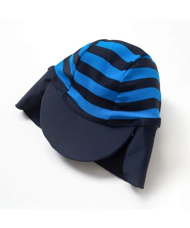 Baby Boys Sunsuit UPF 50+ Sun Protection One Piece with Zipper Swimwear & Sun Hat - Stripe Turtle 9-12 Months - Buy Online on GoSupps.com