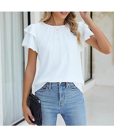 Shop Women's Casual T-Shirts - Short-Sleeved Summer Tops with Sweet Prints & Stripes - Perfect for Vacation | Plus Size XXL Available - Buy Online on GoSupps.com