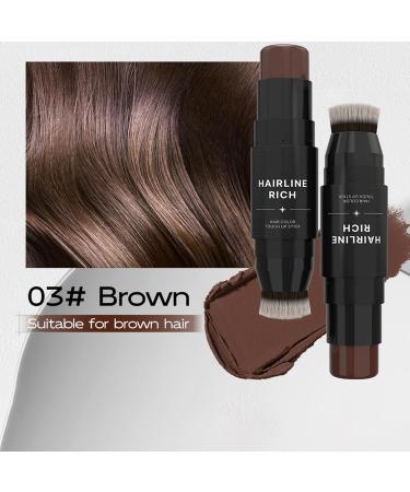 Tenez-vous couvrir la fixation des cheveux - Collez la | Couleur de cheveux couvercle gris | Strame de b ton imperm able des racines minces 03# - Buy Online on GoSupps.com