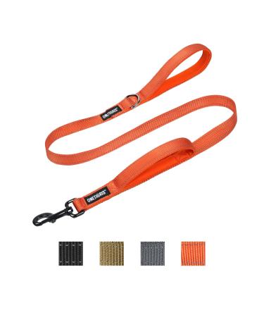 OneTigris double dog leash with reflective stripes S(122cm) Orange - Buy Online on GoSupps.com