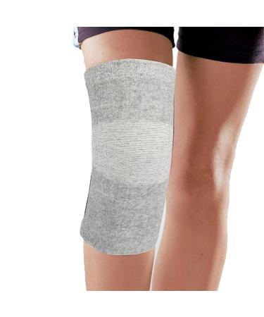 Buy Bamboo Charcoal Knee Pads | Fibre Stretch Compression Knee Pads for Joint Pain Relief - International Shipping Available - Buy Online on GoSupps.com