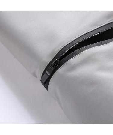 Men's Motorbine Long Hooded Jacket - Waterproof Windproof Winter Coat with Pockets | Dark Blue 4-5XL - Buy Online on GoSupps.com