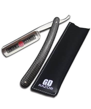 Shaving Cut Throat Straight Razor Color Silver and Black