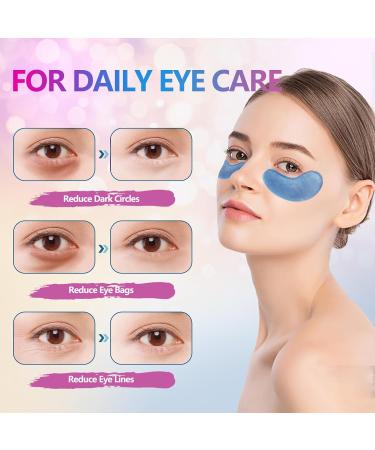 TUNBOT Under Eye Patches - 24 Pairs Natural Eye Mask for Puffiness & Dark Circles | Hyaluronic Acid Anti-Aging Treatment - Buy Online on GoSupps.com