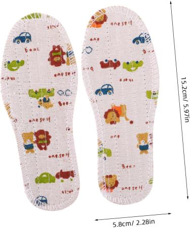 VALICLUD 6 Pairs Children s Insoles - Replacement Shoe Inserts for Kids - Comfort & Support - 15.20x5.80x0.40 CM - Buy Online on GoSupps.com