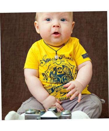 TOYANDONA Baby Teeth Zodiac Necklace - Crystal Infant Pendant on Chain for Baby Accessories - Buy Online on GoSupps.com