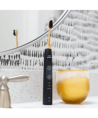 MABLE Bamboo Electric Toothbrush Heads - Compatible with Philips Sonicare | 4 Soft Plant-Based Replacement Heads for Adults - Buy Online on GoSupps.com