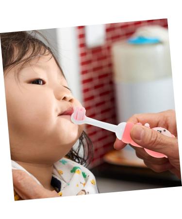 Buy Kombiuda Kids Toothbrush - Soft Bristles Travel-Friendly Pink - 1 Pack for Toddlers - Buy Online on GoSupps.com