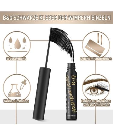 Buy BQ Lash Extension Set | DIY Individual Eyelash Extensions Kit for Beginners - Includes Adhesive & Applicator - Perfect for At-Home Use! - Buy Online on GoSupps.com