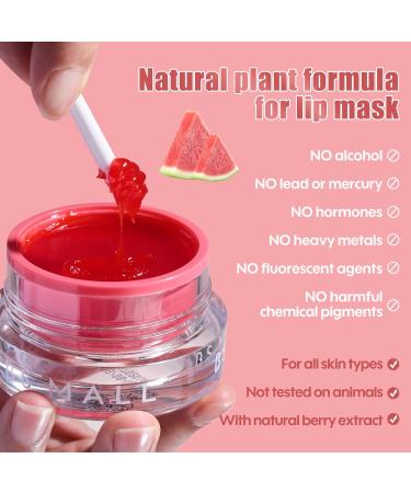 BS-MALL Luxurious Watermelon lip balm butter - hydrating overnight lip mask Care & chapstick for Soft Kissable lips 20g - Buy Online on GoSupps.com