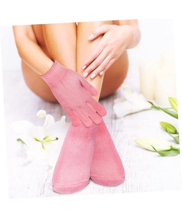 minkissy 2 Sets Spa Moisturizing Socks Remover Socks Moisturizing Socks Gloves Foot & Nail Tools Hand Foot Moisturizing Socks Moisturizing Socks Moisture Absorption Cotton Bath Mat - Buy Online on GoSupps.com