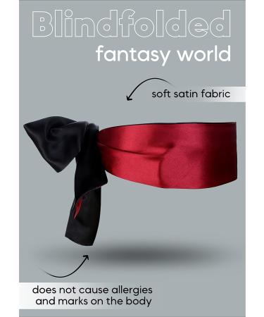 Feather Tickler Set with Faux Leather Tickler and Satin Sleep Mask - Buy Online on GoSupps.com