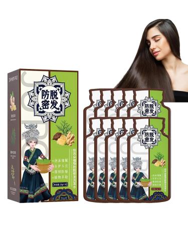 agctrler Ginger - Anti-Hair Loss Shampoo - Shampoo with Plant Extracts - Natural Organic Anti-Hair Loss Shampoo for Faster Hair Regrowth - 200g