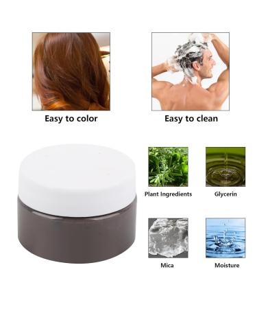Buy Temporary Hair Color Wax - Brown Hair Wax & Styling Cream | International Shipping Available - Buy Online on GoSupps.com