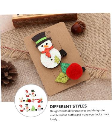 Beavorty Antlers Hair Clips 24 Sets Christmas Suit Hairpin Hair Clips for Hair Set Decor Hairpin Christmas Hair Snap Clips Christmas Hairpin Party Hair Clips Sequins - Buy Online on GoSupps.com