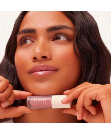 Summer Fridays Dream Lip Oil - Moisturizing Sheer Coverage & High-Shine Tint - Soft Mauve (0.15 Oz) - Buy Internationally - Buy Online on GoSupps.com