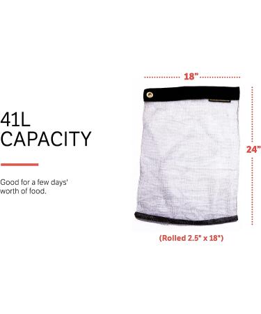 RATSACK Bear Bag for Food Backpacking - Rodent Proof Storage Container - Ultralight Camping Gear Storage - Large 18 oz 18x24 - 41L - Buy Online on GoSupps.com
