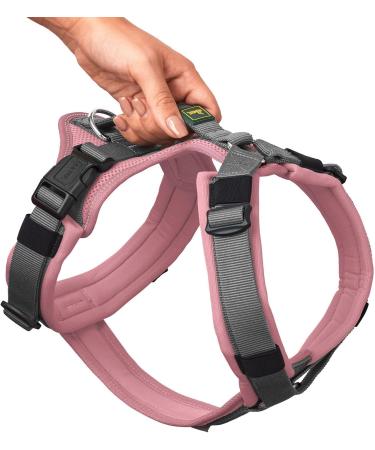 Buy Hunter Harness Maldon Up - Size L in Old Pink/Grey | Premium Quality Pet Gear for International Shipping - Buy Online on GoSupps.com