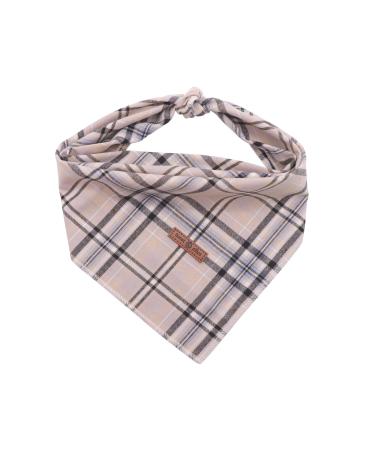 lionet paws Bandana for Dog Headscarves Dog Scarf Triangular Scarf for Small Medium and Large Dogs L (Pack of 1) Grey - Buy Online on GoSupps.com
