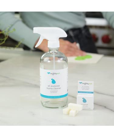 MightyNest All Purpose Home Cleaner - 6 Unscented Biodegradable Refill Tablets | Safe for Kids & Pets | Natural Ingredients | Two Pack (3 Tabs Each - Buy Online on GoSupps.com