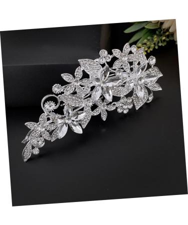 Ipetboom Side Comb Tiara Hair Accessories Bride Hair Accessory Prom Headpiece White Pearl Headband Crystal Hair Comb Headband Hair Combs Bridal Hair Comb Hair up Rhinestone Banquet Diamond - Buy Online on GoSupps.com