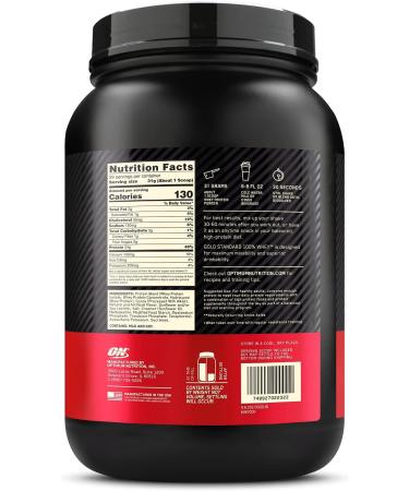 Optimum Nutrition Gold Standard 100% Whey Protein Powder - Chocolate Malt 2lb (Pack of 1) - Buy Online on GoSupps.com