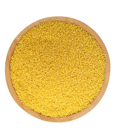Millet Yellow millet17.6oz Hulled Gluten Free Raw Sun-Dried Millet Whole Grain