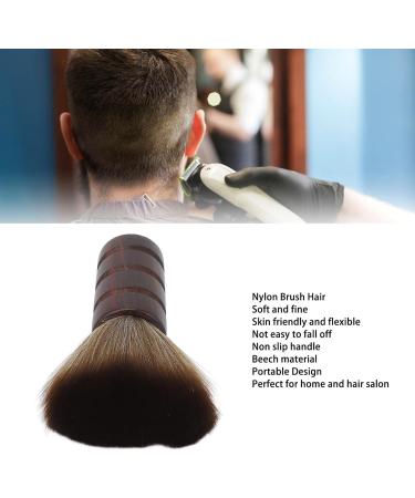 Hairdressing Neck Brush Barber Soft Neck Duster Brush Advanced Wooden Salon Hair Cutting Brush Neck Brush Accessory for Barber Shop or Salon Nylon Hair Wooden Handle Face - Buy Online on GoSupps.com