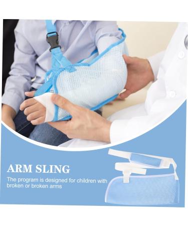 Children's Arm Sling Suspend Shoulder Sling for Torn Rotator Cuff Shoulder Immobilizer Sling Medical 50X27CM Sky-blue - Buy Online on GoSupps.com