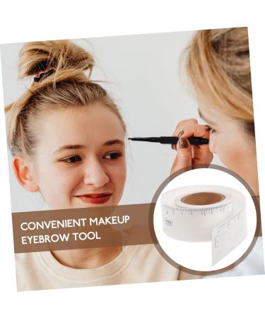 DRESSOOS 1 Roll Stickers Makeup Tools Brow Mapping Marker Eyebrow Ruler Eyebrow Trimming Drawing Pen - Buy Online on GoSupps.com