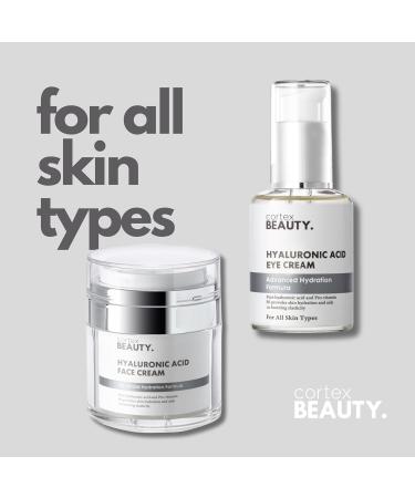 Cortex Beauty | Hyaluronic Acid Face & Eye Cream Set - Buy Online on GoSupps.com