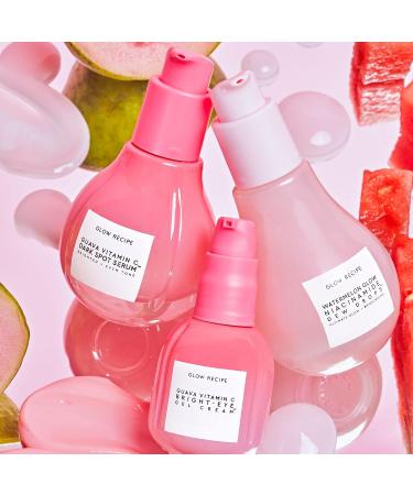 Glow Recipe Guava Vitamin C Bright-Eye Gel Cream - Brighten, Firm, & Hydrate Under Eye - 15ml - Buy Online on GoSupps.com