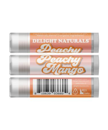 Peachy Mango Lip Balm Set of Three | Nourishing & Hydrating | International Shipping Available - Buy Online on GoSupps.com