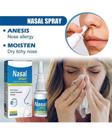 Herbal Nasal Cleansing Spray - Moisturizing & Cold Relief | 3 Pcs for Congestion Relief - Buy Online on GoSupps.com