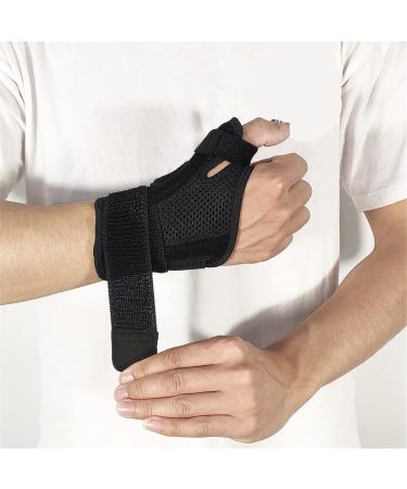 Buy Carpal Tunnel Wrist Brace - Sports Finger & Thumb Protection for Fitness | Black 1 Pack - Buy Online on GoSupps.com