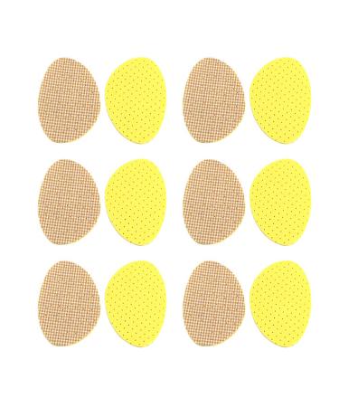 SUPVOX 6 Pair of Half insoles shoe filler latex inserts front insole pad breathable shoe pad cushion