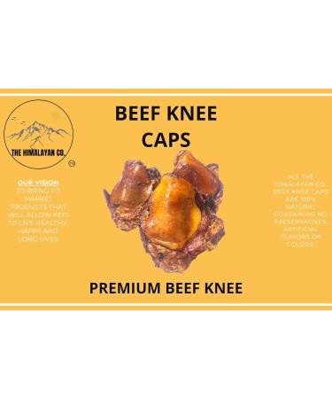 Beef Knee Caps for Dogs - 10 Pack - Dog CHEW Treat - Natural Long Lasting Meaty Beef Kneecap Bones - 100% Natural - Beef KNEECAPS - Dog CHEW Treat - Dog Bone - Beef Bone - Buy Online on GoSupps.com