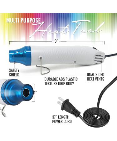 Embossing Kit Bundle with Heat Tool & Powders - Complete Starter Set for Crafts - Buy Online on GoSupps.com