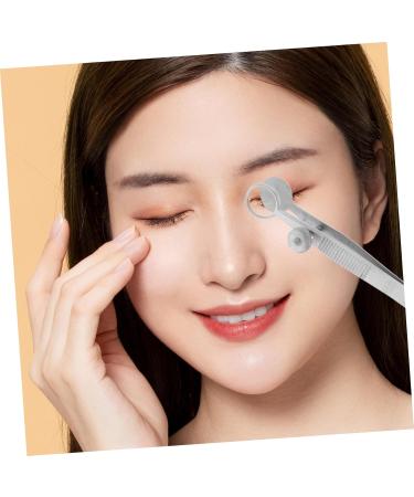 MAGICLULU Meibomian Gland Tweezer for Meibomian Gland Expressor Lash Bond Remover Metal Forcep Excessive Metal Tweezer Tool Tweezers Stainless Steel Clip Protein - Buy Online on GoSupps.com